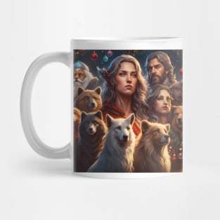 Animal Christmas Mug